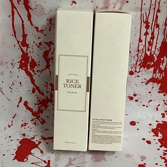 2 Pack! Rice Toner, 5.07 fl oz | 77.78% Rice Extract from Korea, Glow Essence - Picture 4 of 4